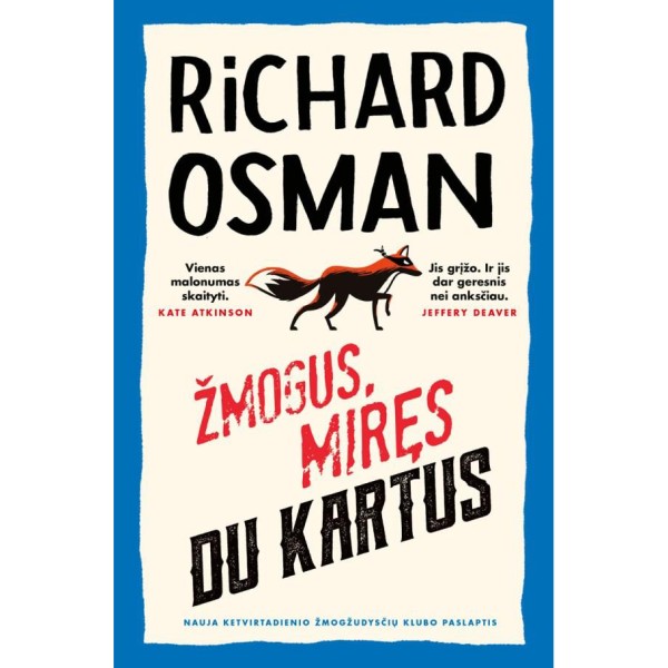 Richard Osman - Žmogus, miręs du kartus